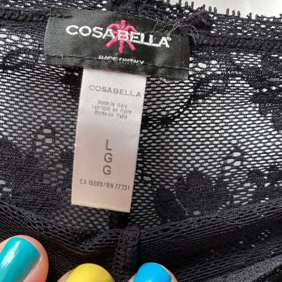 Cosabella lace bike shorts L light shaper smoother - Picture 3 of 3
